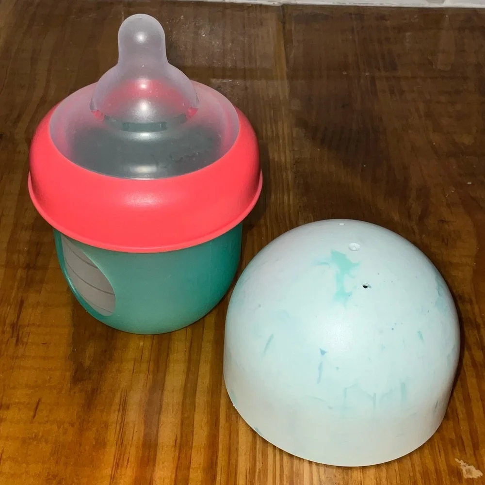 Boon Nursh Silicone Baby Bottle (120nL/4oz)